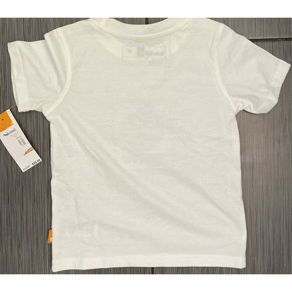 Timberland Boys Short Sleeve T-Shirt Logo Size 3T NWT RN 130323 - Picture 6 of 7